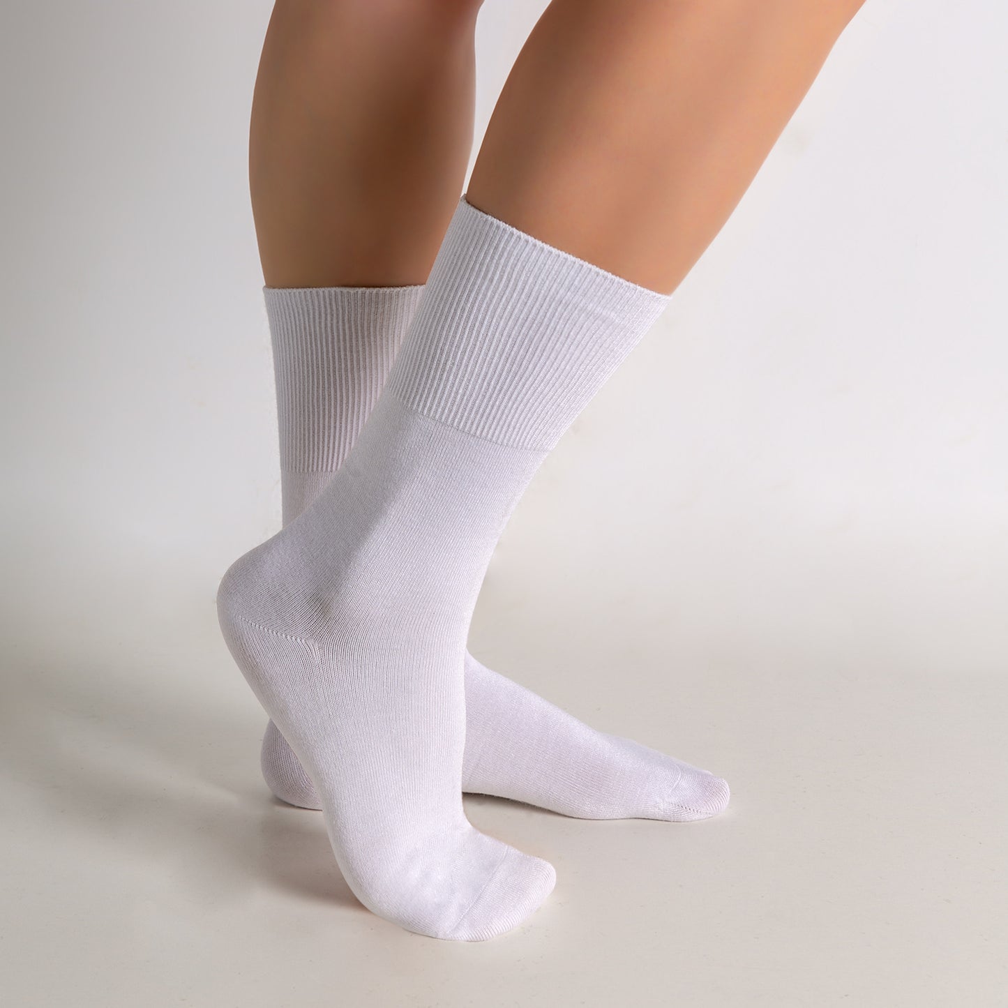 Crew Diabetic Socks - Non-Binding Comfort - 2 pairs