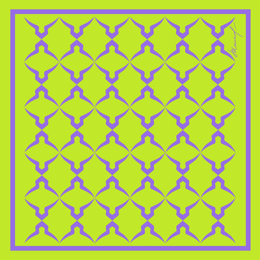 Twill Satin Scarf Oxhorn