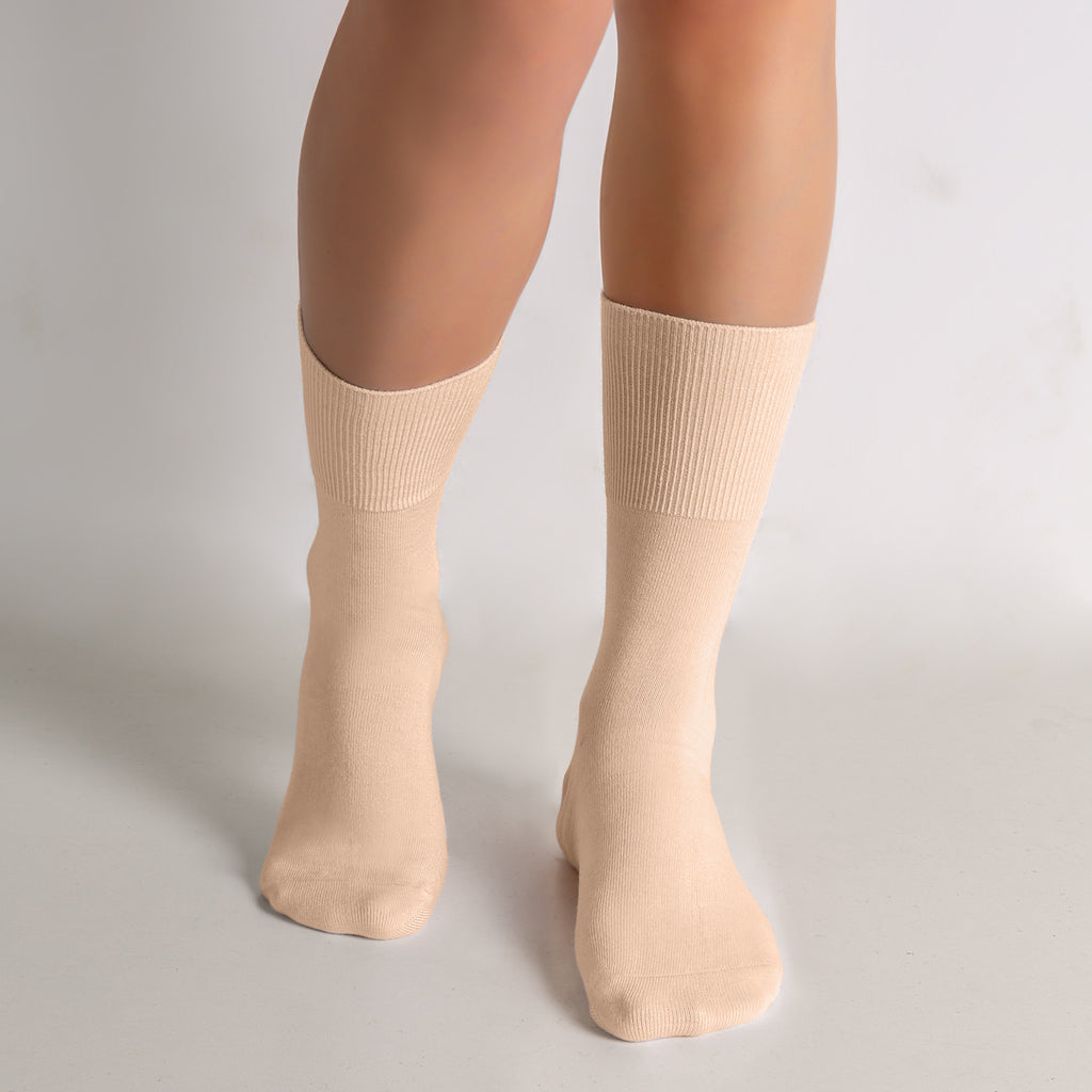 Crew Diabetic Socks - Non-Binding Comfort - 2 pairs