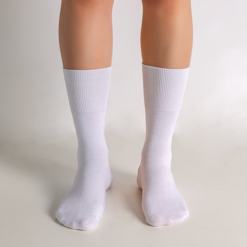 Crew Diabetic Socks - Non-Binding Comfort - 2 pairs